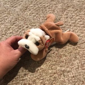 Ty Beanie Baby Wrinkles the Dog